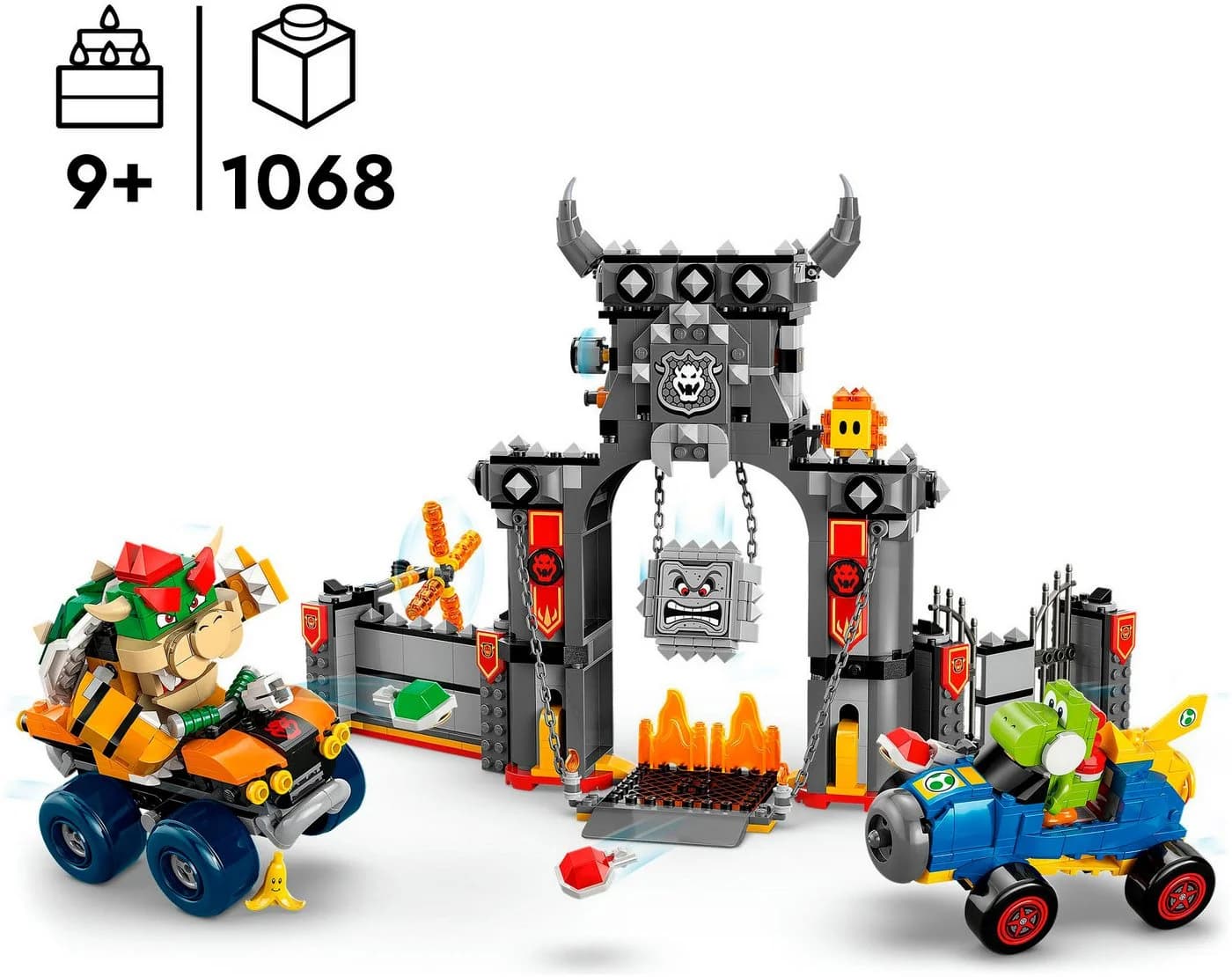 LEGO Super Mario Mario Kart Bowsers Festung 72039 Bunt - Bild 3