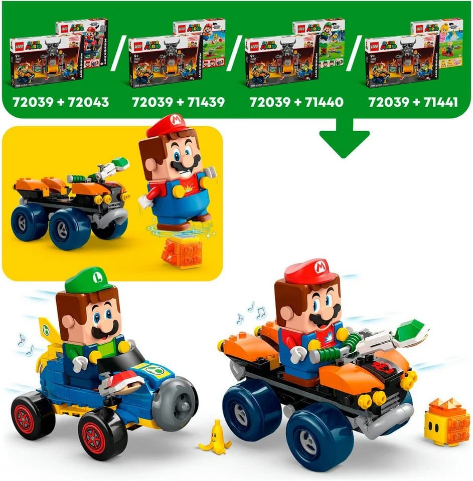 LEGO Super Mario Mario Kart Bowsers Festung 72039 Bunt - Bild 4