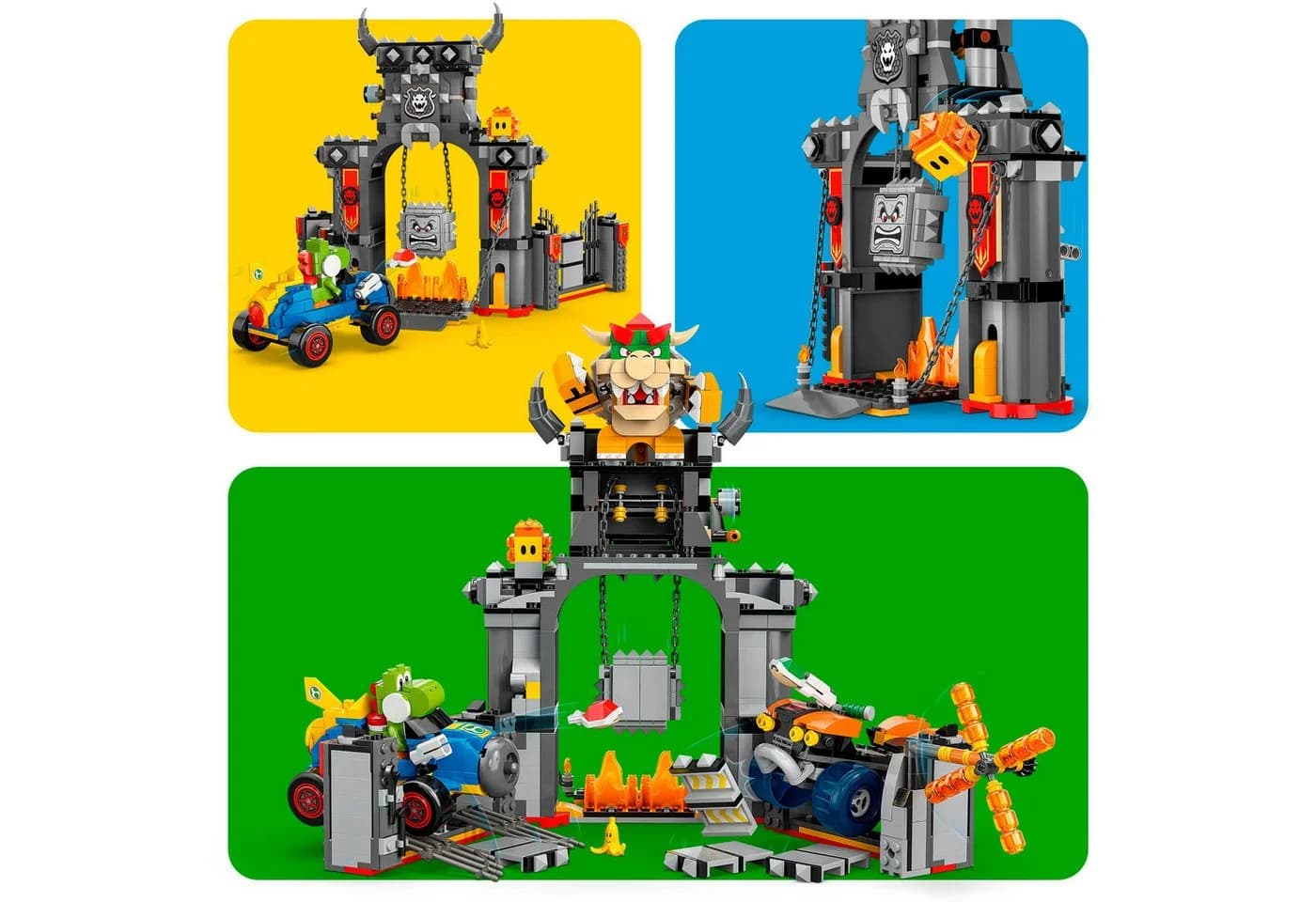 LEGO Super Mario Mario Kart Bowsers Festung 72039 Bunt - Bild 5