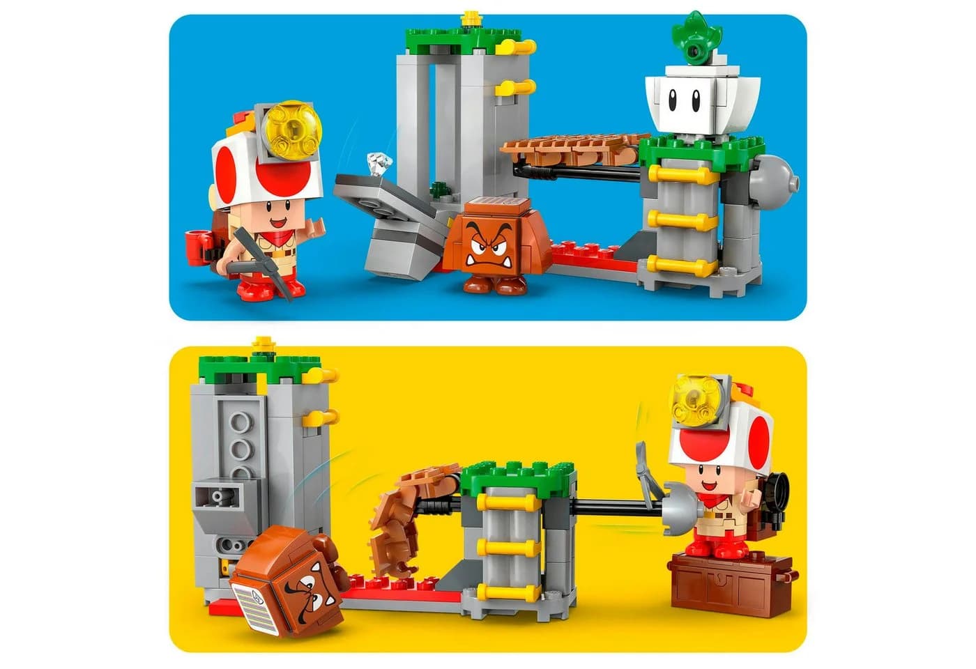 LEGO Super Mario Kapitän Toad-Camp 72040 - 159 Teile Bunt Made in Europe - Bild 5