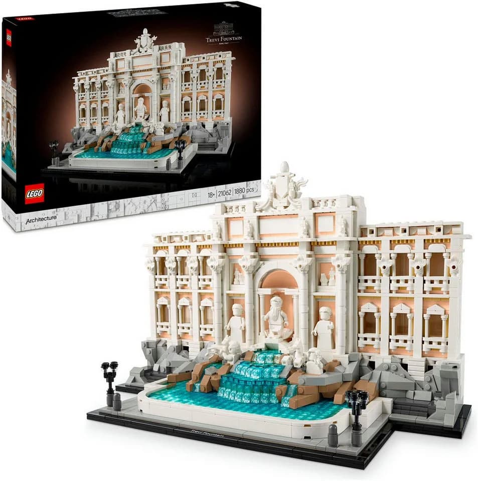 LEGO Architecture Trevi-Brunnen 21062 Bunt 1880 Teile - Bild 2