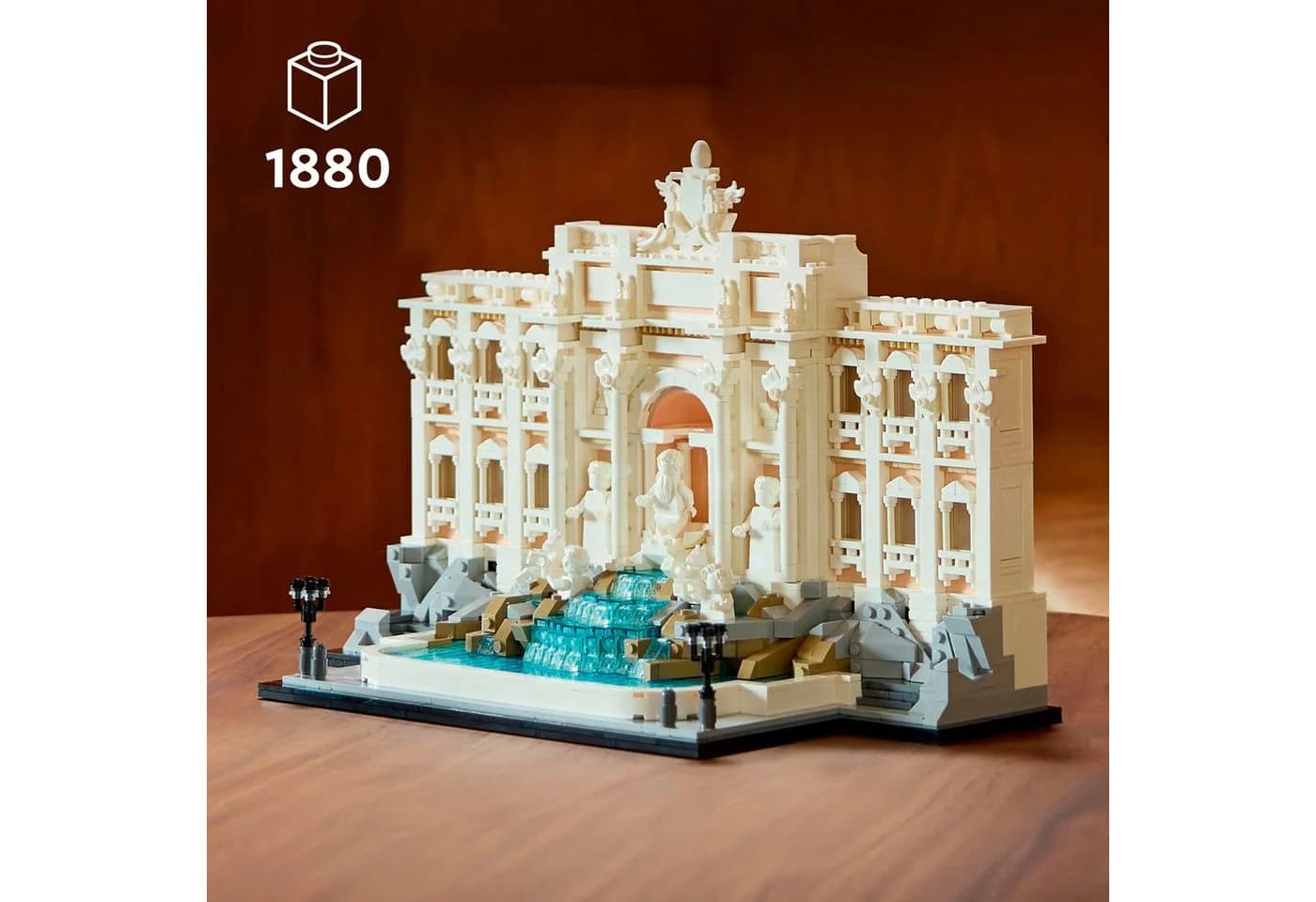 LEGO Architecture Trevi-Brunnen 21062 Bunt 1880 Teile - Bild 3