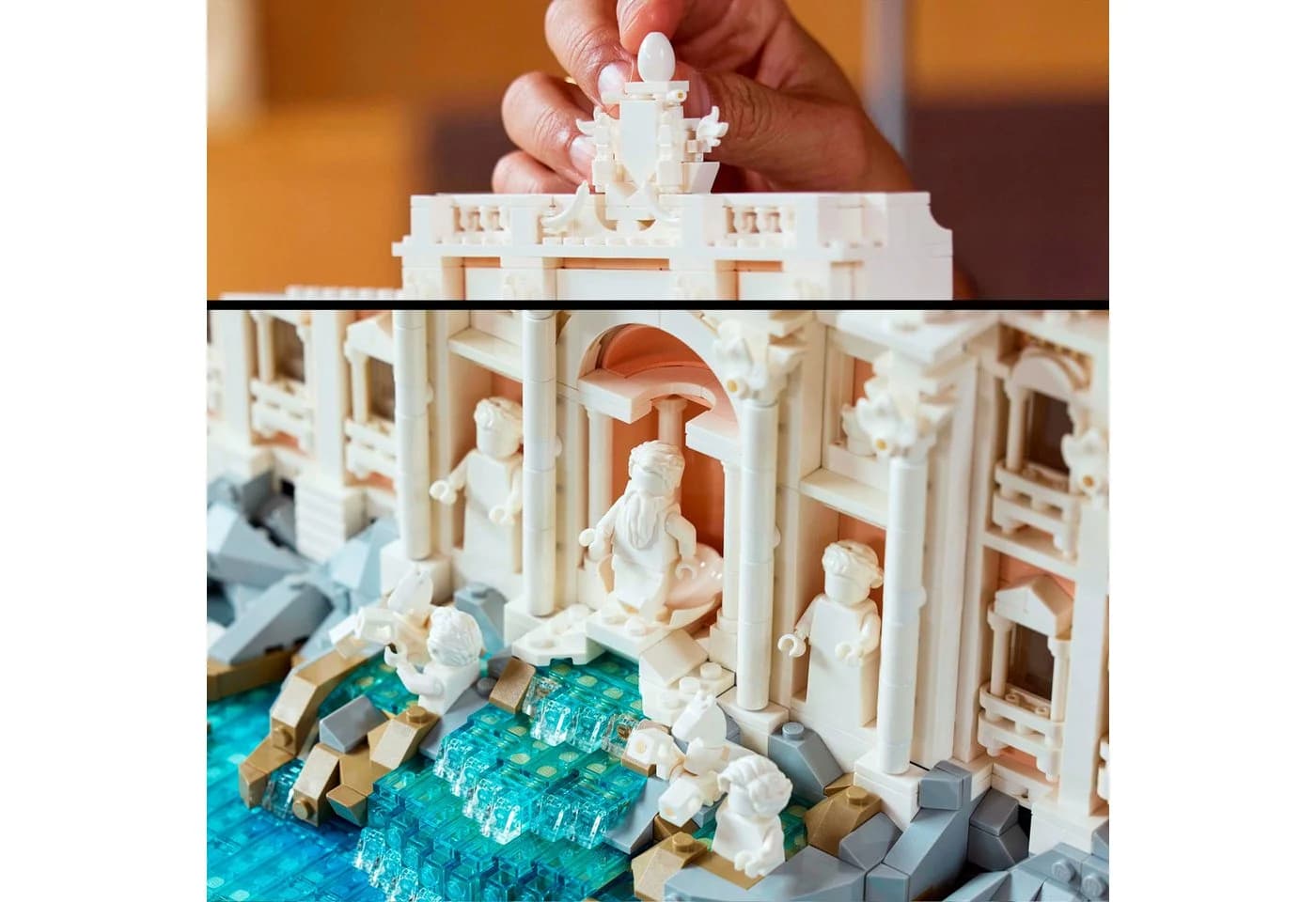 LEGO Architecture Trevi-Brunnen 21062 Bunt 1880 Teile - Bild 5
