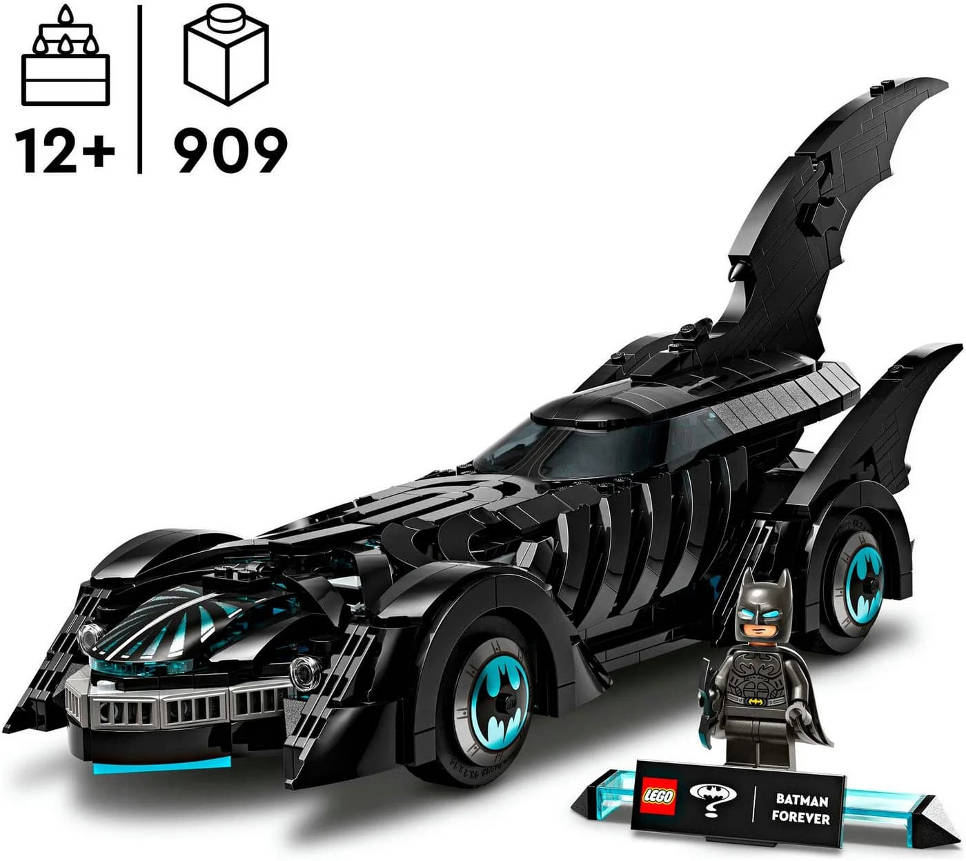 LEGO Batman Forever Batmobil 76304 Konstruktionsspielsteine Bunt - Bild 3