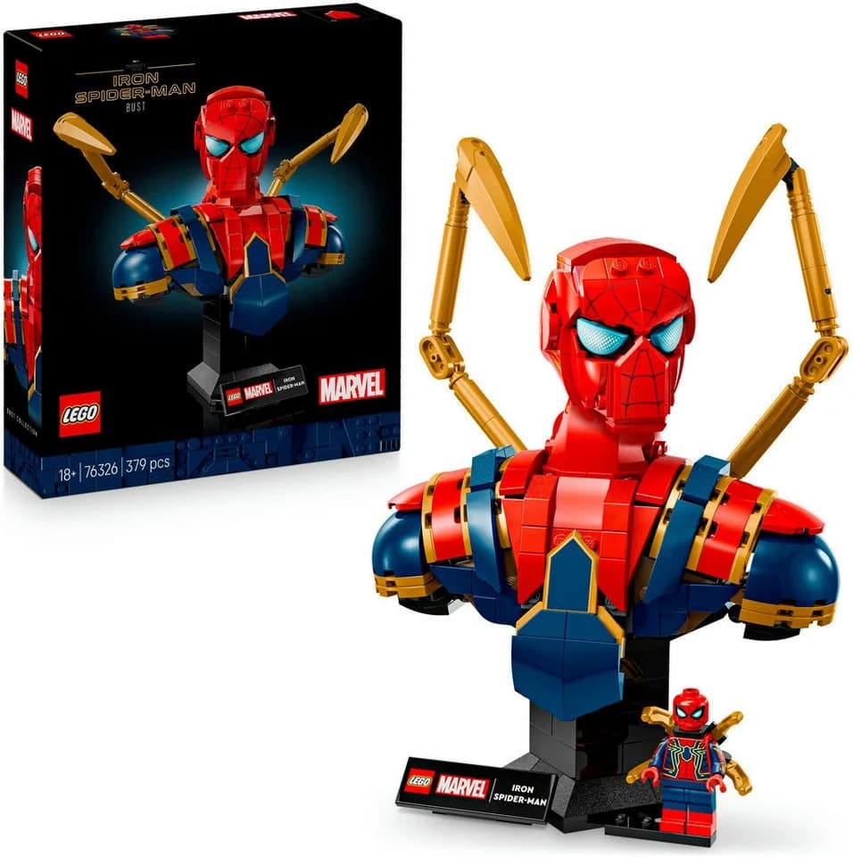 LEGO Iron Spider-Man Büste 76326 Super Heroes Bunt - Bild 2