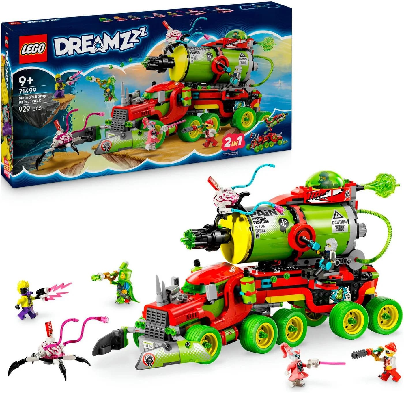 LEGO DREAMZzz Mateos Sprühdosen-Truck 71499 Bunt 2-in-1 Set - Bild 2