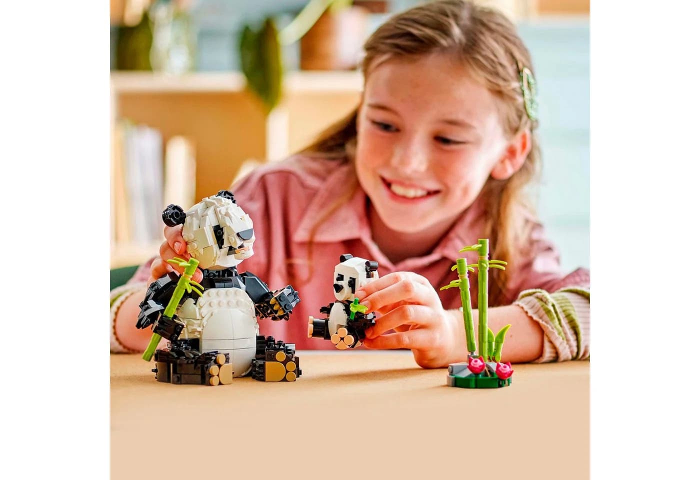 LEGO Creator Wilde Tiere: Pandafamilie 31165 Bunt 3-in-1 Bauset