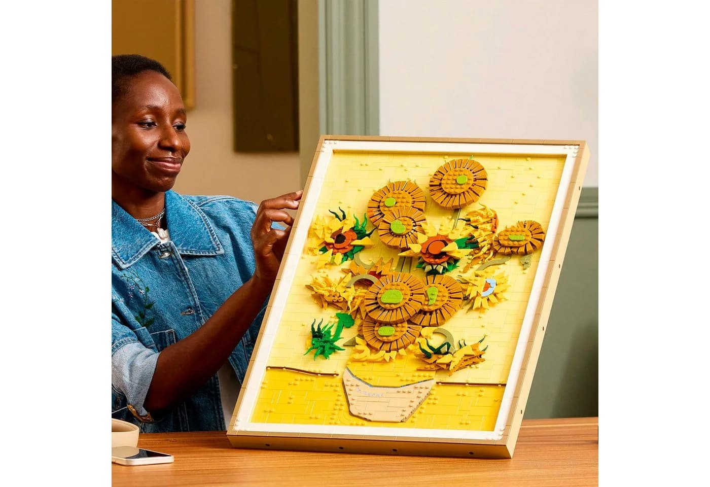 LEGO Art Vincent van Gogh Sonnenblumen 31215 Bunt 2615 Teile