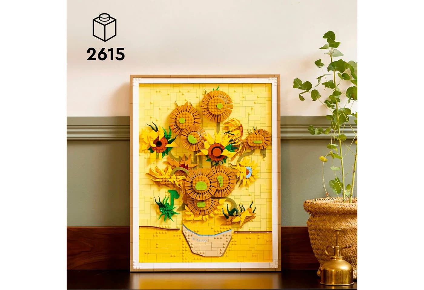 LEGO Art Vincent van Gogh Sonnenblumen 31215 Bunt 2615 Teile - Bild 3