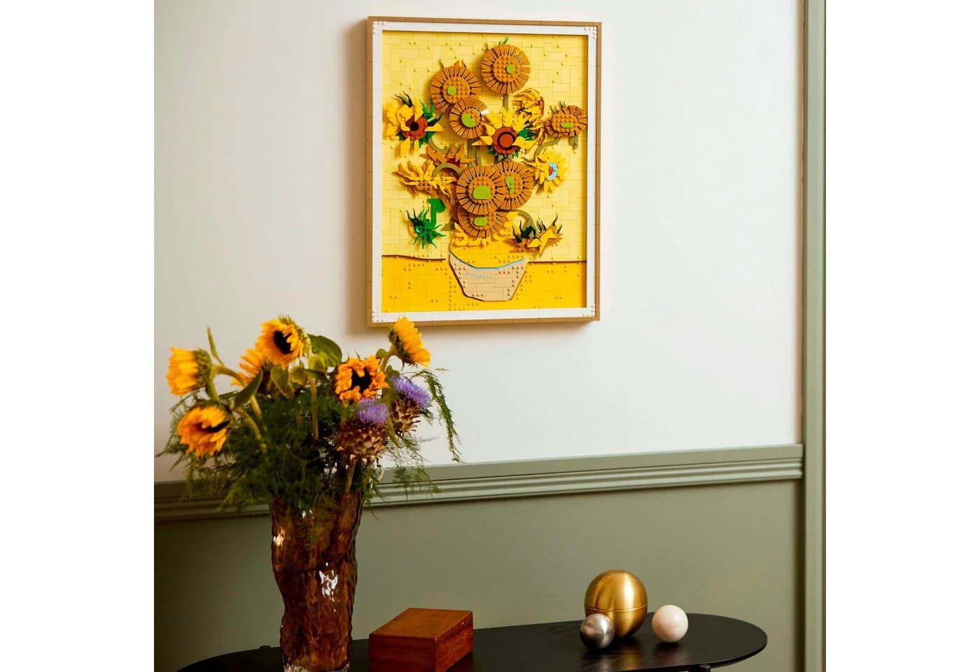 LEGO Art Vincent van Gogh Sonnenblumen 31215 Bunt 2615 Teile - Bild 4