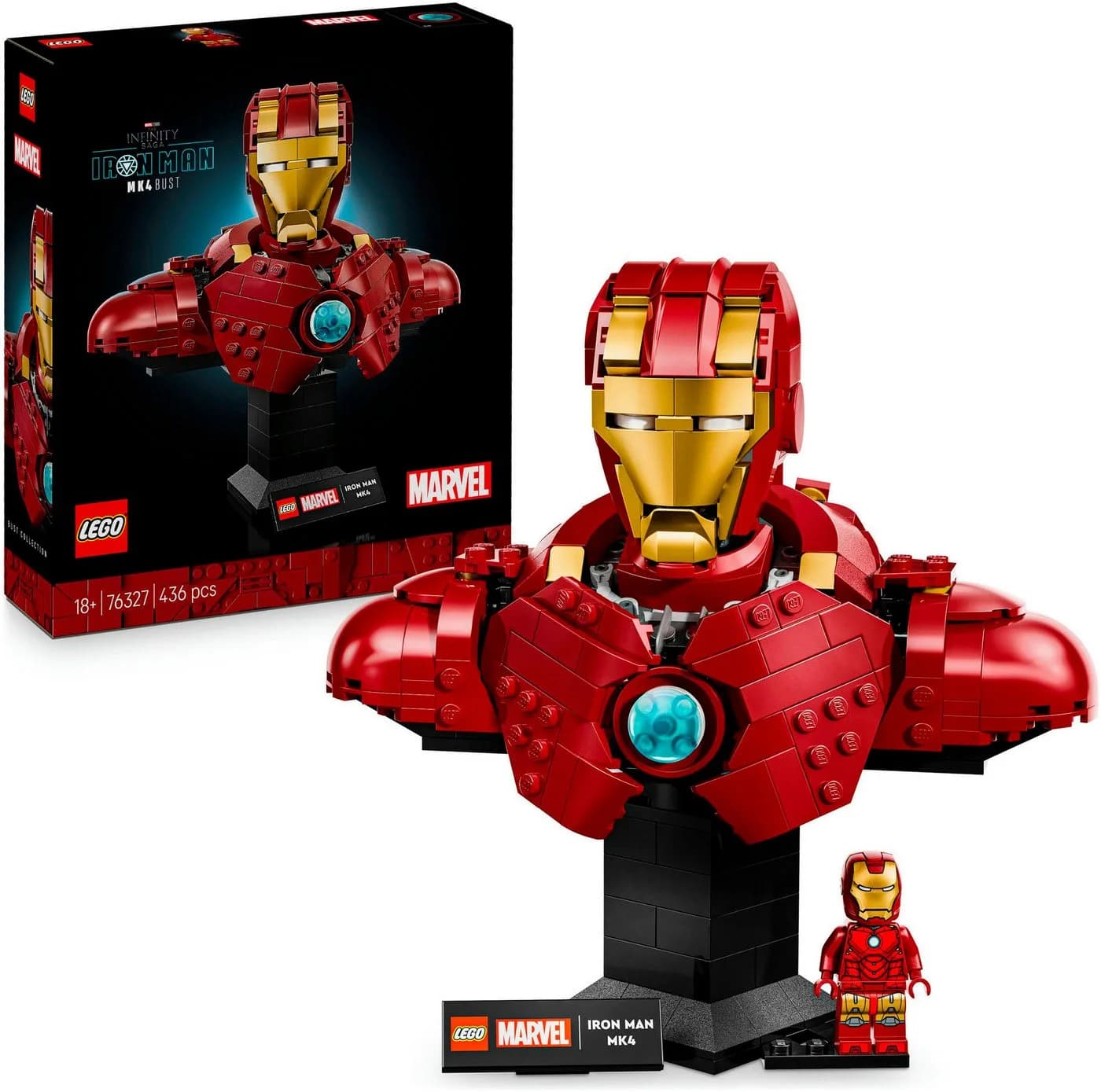 LEGO Iron Man MK4 (76327) Bunt Konstruktionsspielsteine Super Heroes - Bild 3