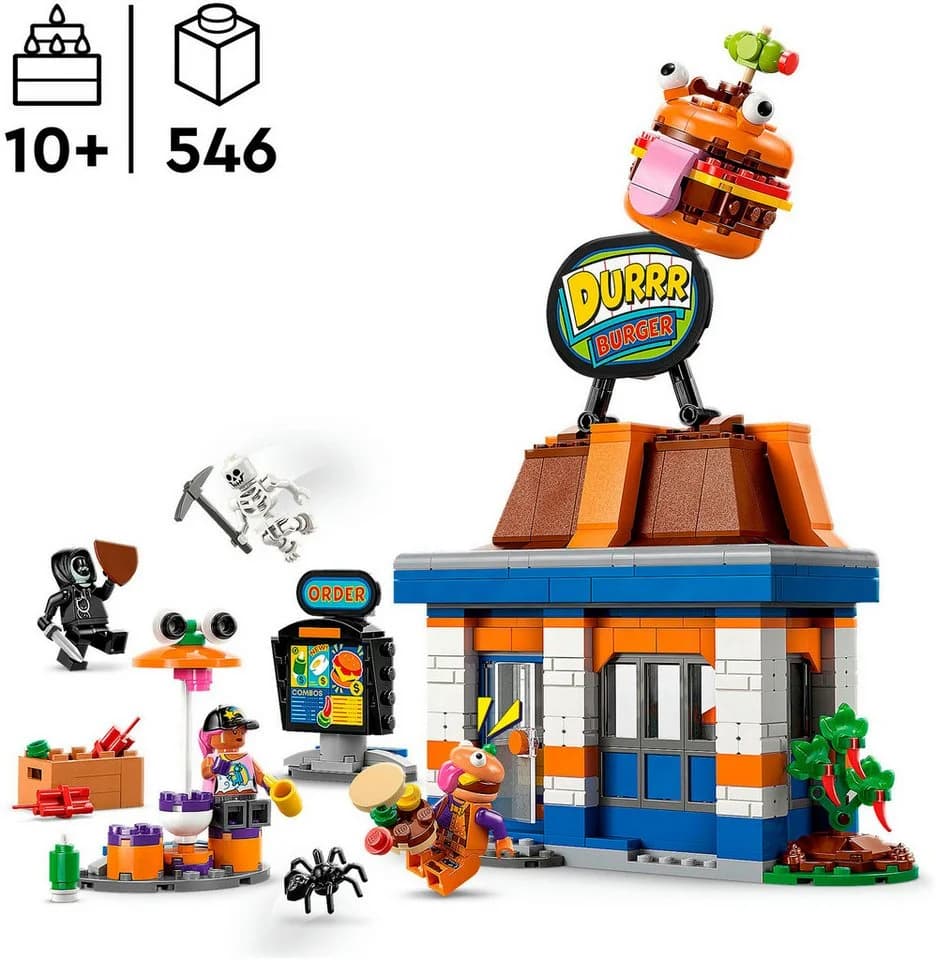 LEGO Fortnite Durrr Burger Restaurant 77076 Bunt 546 Teile - Bild 3