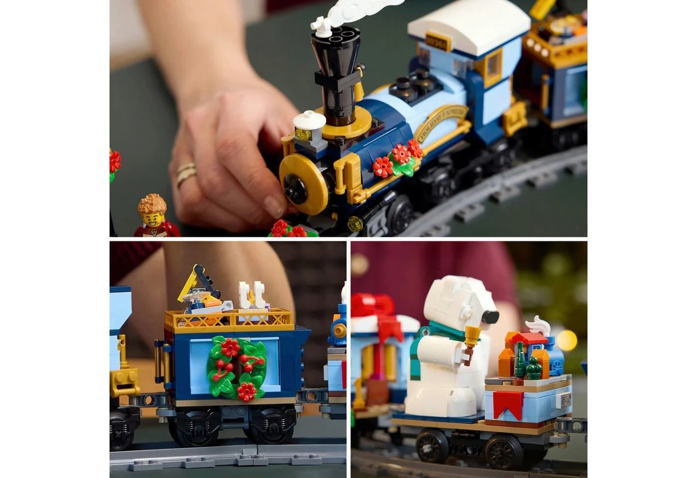LEGO Weihnachtsexpress 10361 LEGO Icons Konstruktionsspielsteine 956 St Exklusives Set - Bild 4