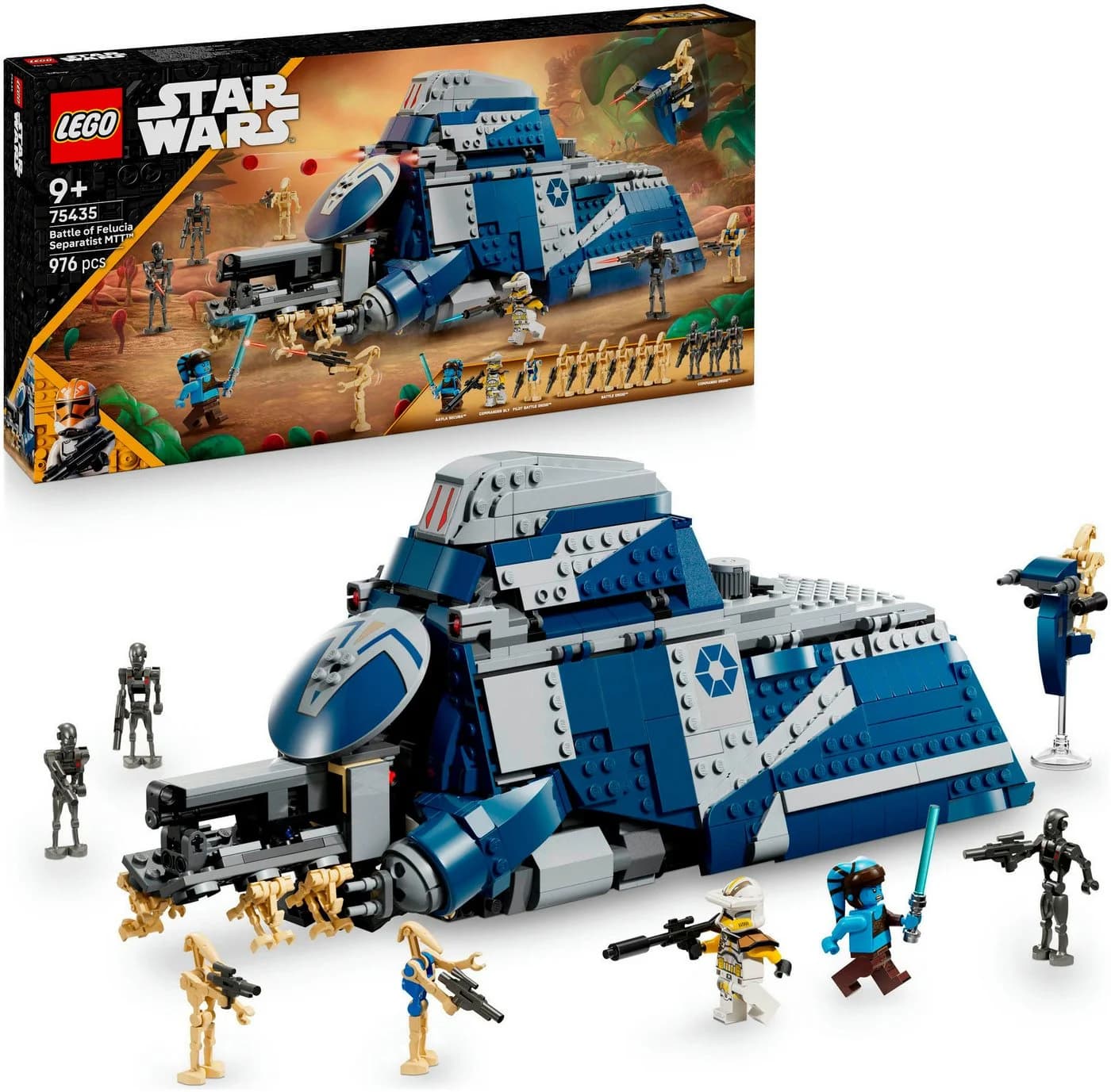 LEGO Star Wars MTT Separatisten Felucia 75435 Bunt Konstruktionsspielsteine - Bild 3