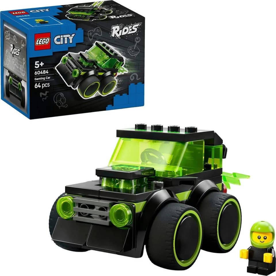 LEGO® Coole Flitzer – Gaming-Rennauto (60484) LEGO City Konstruktionsspielsteine 64 St. Bunt - Bild 2