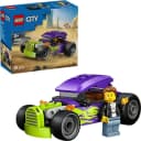 LEGO City Hot Rod 60485 Violett mit neongrünen Flammen Bild 2