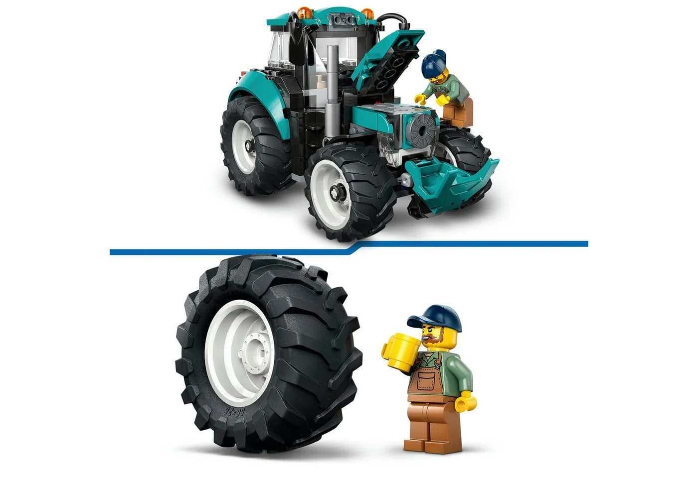 LEGO® Traktor (60498) LEGO City Konstruktionsspielsteine 204 Teile - Bild 5
