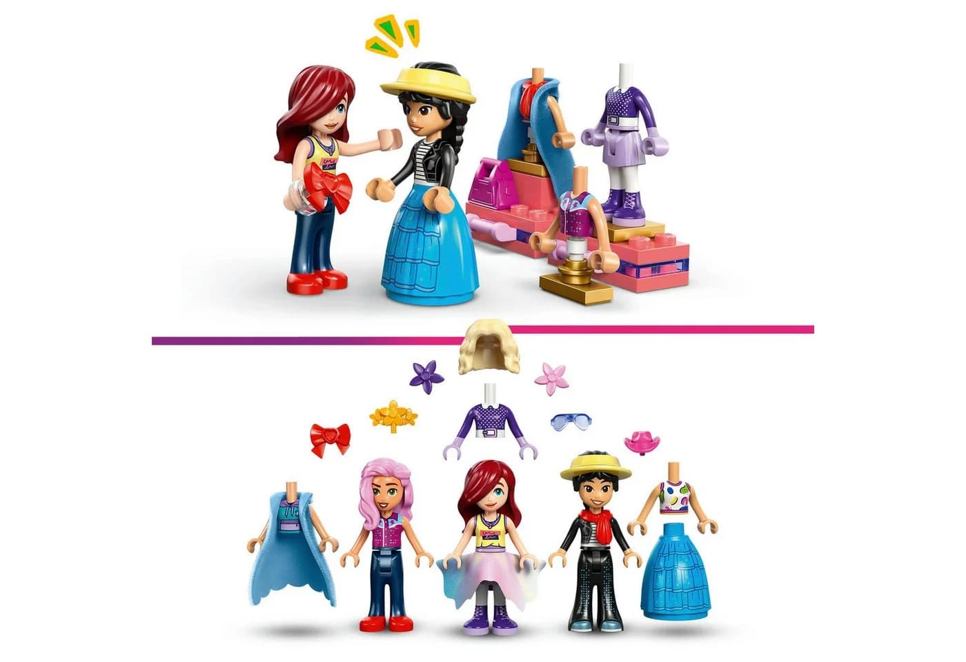LEGO® Modeschau in Heartlake City (42685) LEGO Friends Konstruktionsspielsteine 410 St. Made in Europe - Bild 5