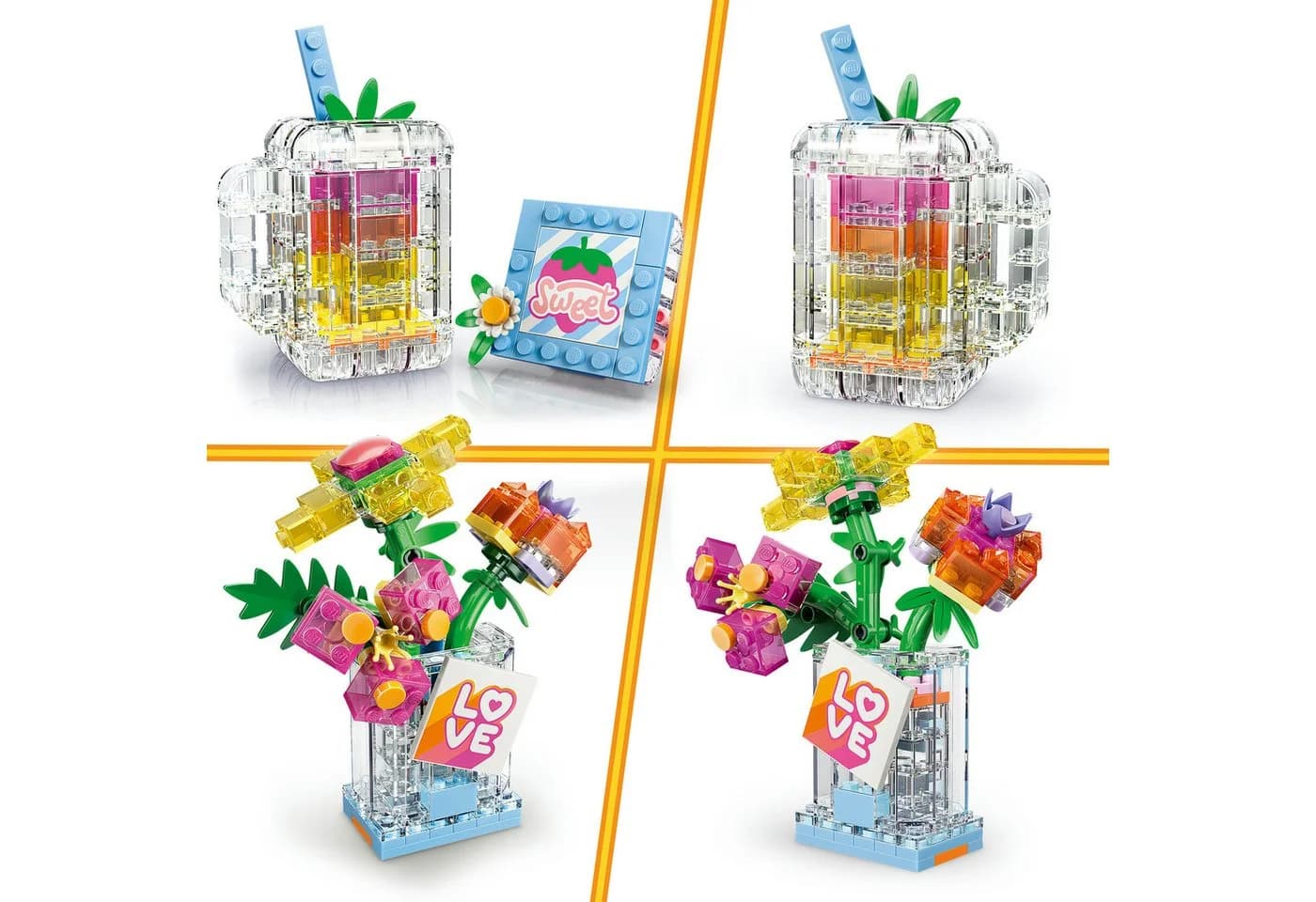 LEGO® Creator Parfümflasche mit Blumendeko 3-in-1 Set 286 Teile - Bild 5
