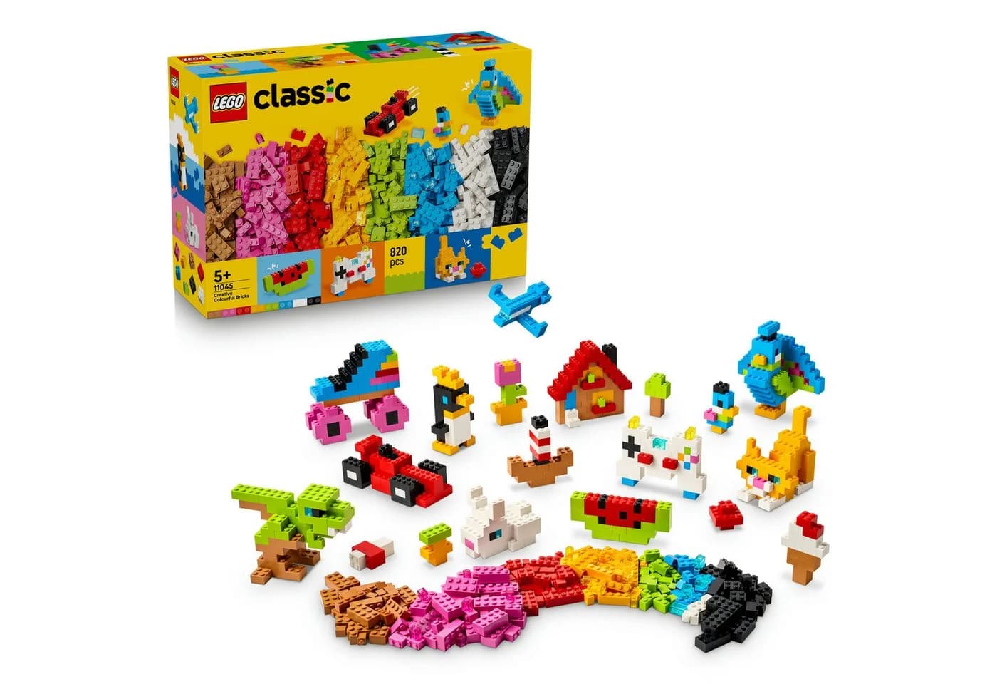 LEGO® Kreative Bunte Steine 11045, 820 Teile, Bunt - Bild 2