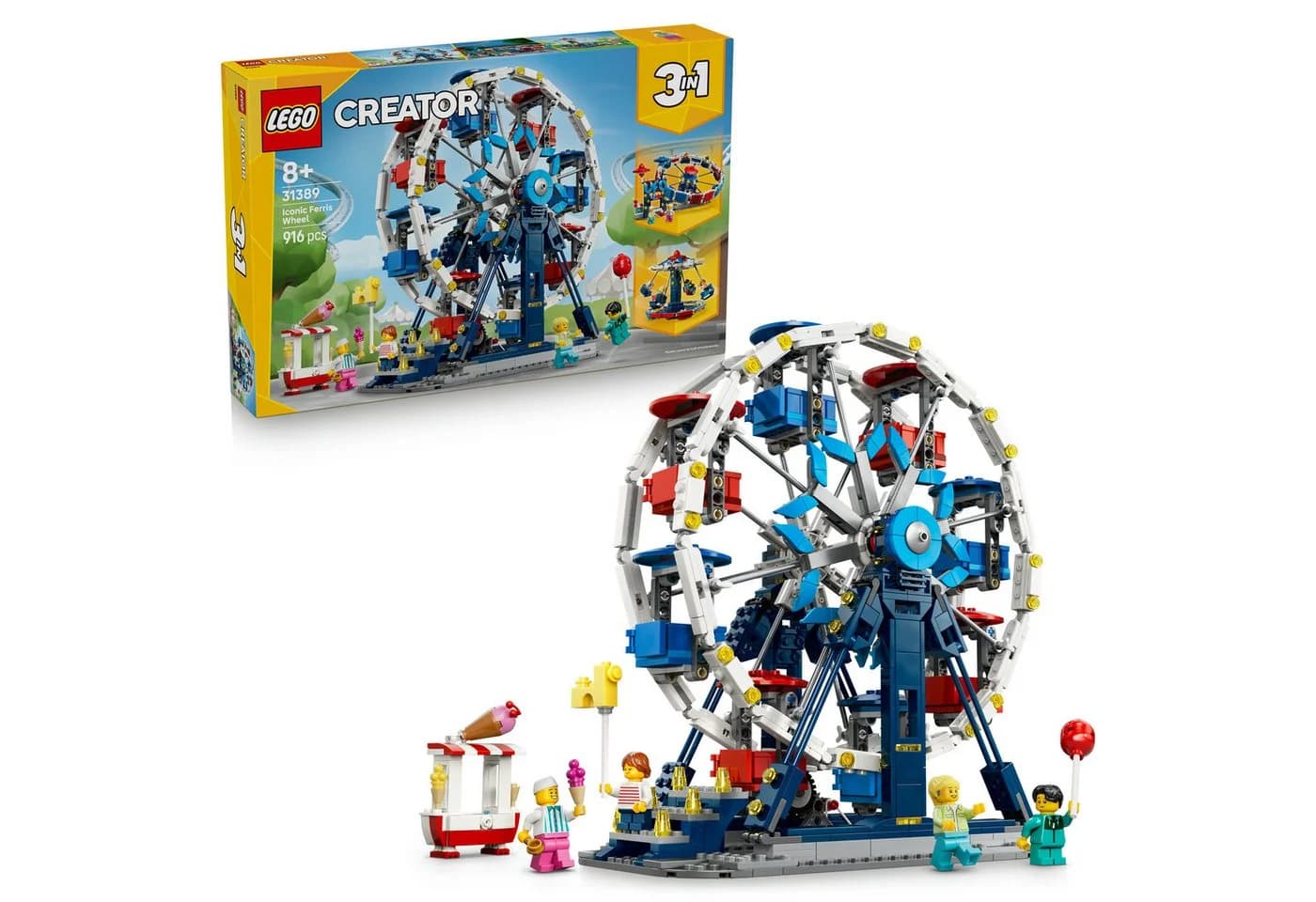 LEGO Creator Legendäres Riesenrad 31389 Bauset 916 Teile - Bild 2