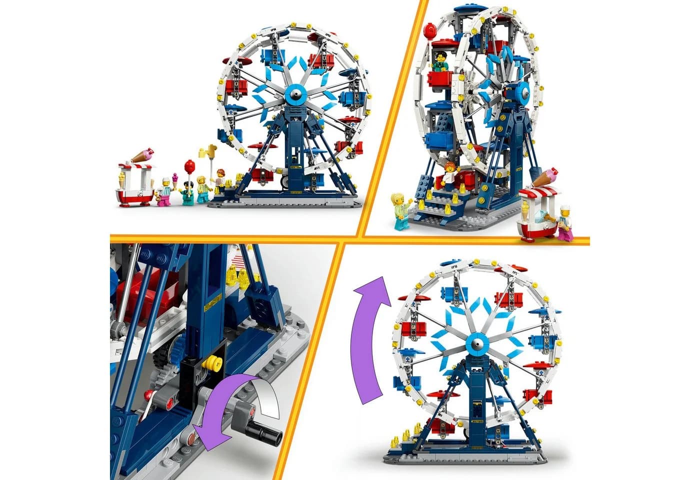 LEGO Creator Legendäres Riesenrad 31389 Bauset 916 Teile - Bild 4
