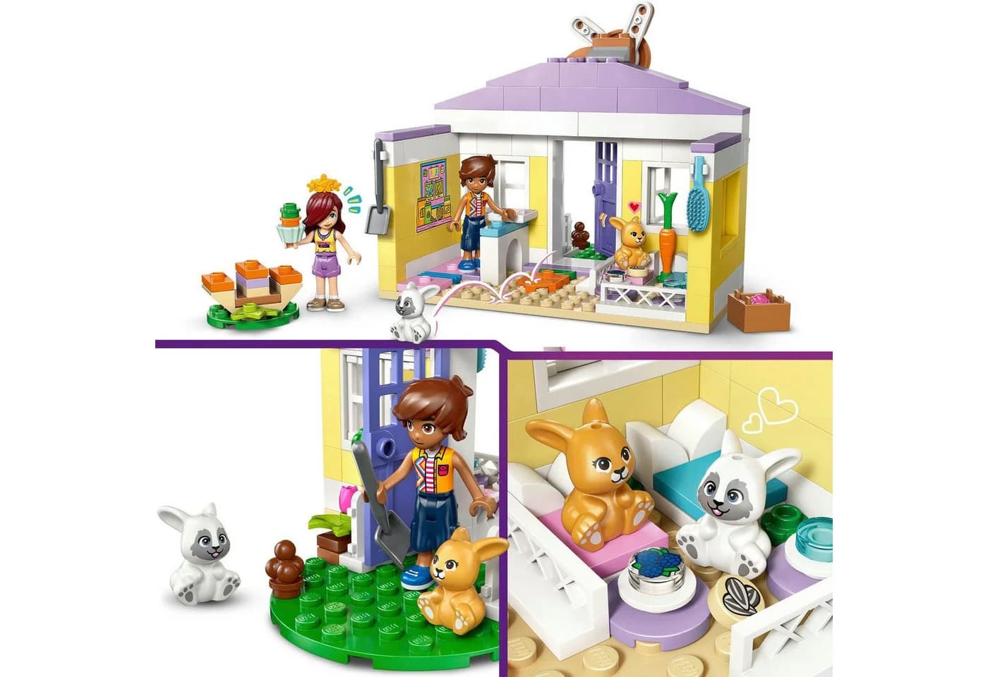 LEGO® Heartlake City Hasenhotel 42679 mit 161 Teilen - Bild 4
