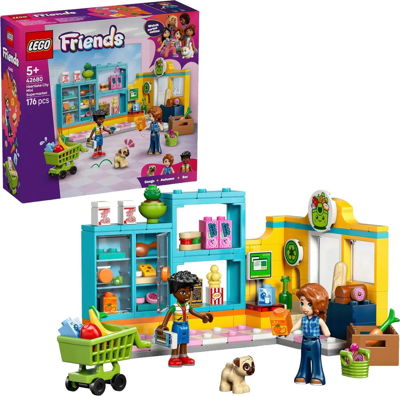 LEGO® Heartlake City Mini-Markt (42680) LEGO Friends Konstruktionsspielsteine 176 St. - Bild 2