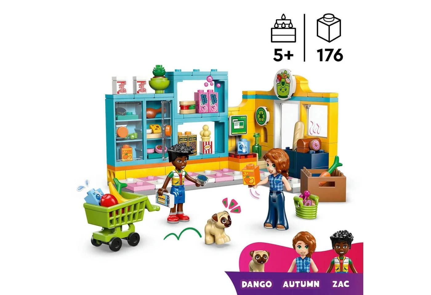 LEGO® Heartlake City Mini-Markt (42680) LEGO Friends Konstruktionsspielsteine 176 St. - Bild 3