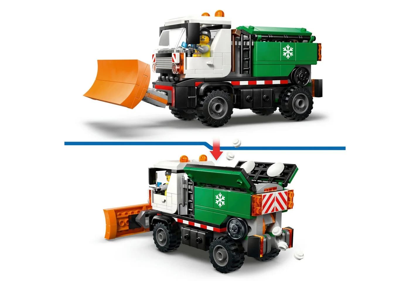 LEGO® Schneepflug 60490 LEGO City Konstruktionsspielsteine 263 Teile - Bild 4