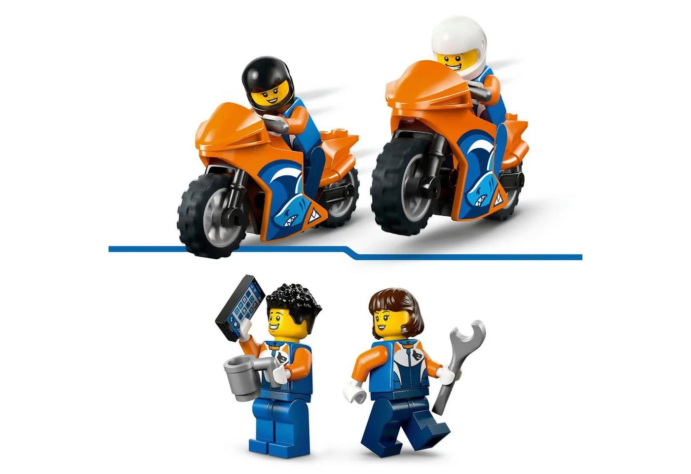 LEGO® Motorradtransporter 60491 LEGO City Konstruktionsspielsteine 88 St. Made in Europe - Bild 5