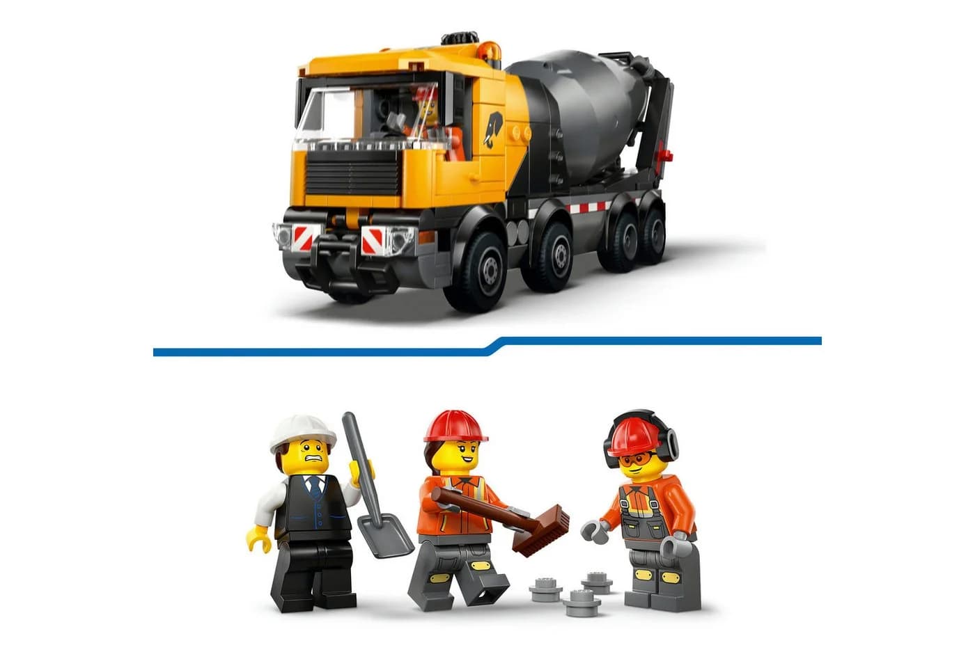 LEGO® Betonmischer 60478 LEGO City Konstruktionsspielsteine 371 St. Bunt - Bild 5