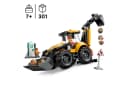 LEGO City Gelber Baggerlader 60480 mit 301 Teilen und Minifiguren Bild 3