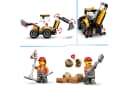 LEGO City Gelber Baggerlader 60480 mit 301 Teilen und Minifiguren Bild 5