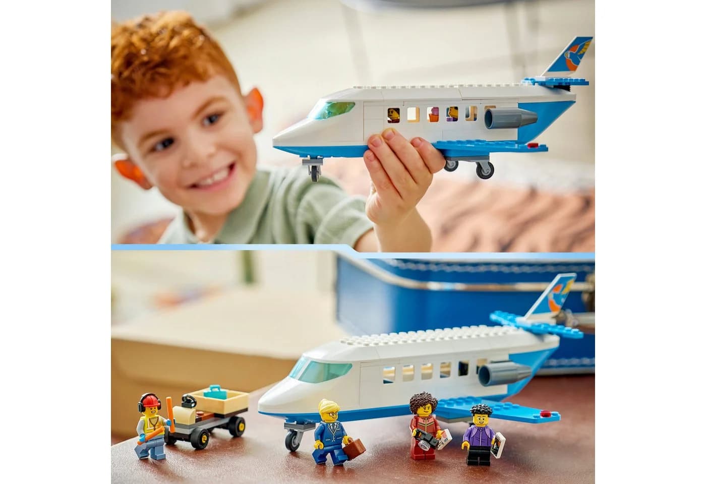 LEGO City Passagierjet 60492 Bauset 118 Teile Bunt