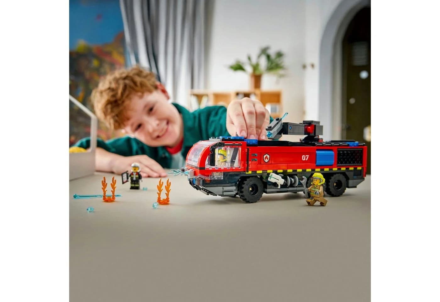 LEGO® Flughafenlöschfahrzeug 60499 LEGO City Konstruktionsspielsteine 691 St. Made in Europe