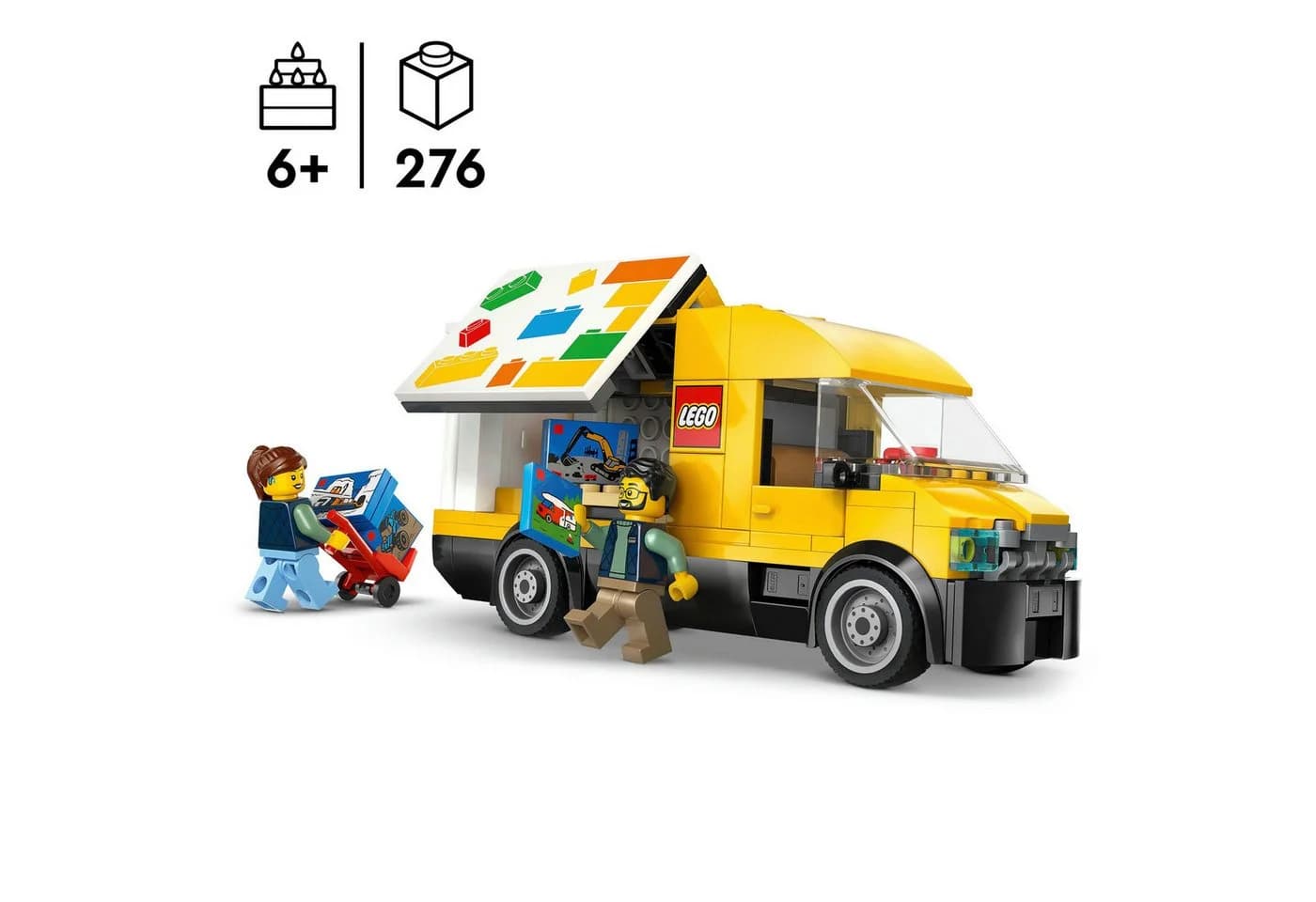 LEGO® City Lieferwagen 60500 276 Teile - Bild 3