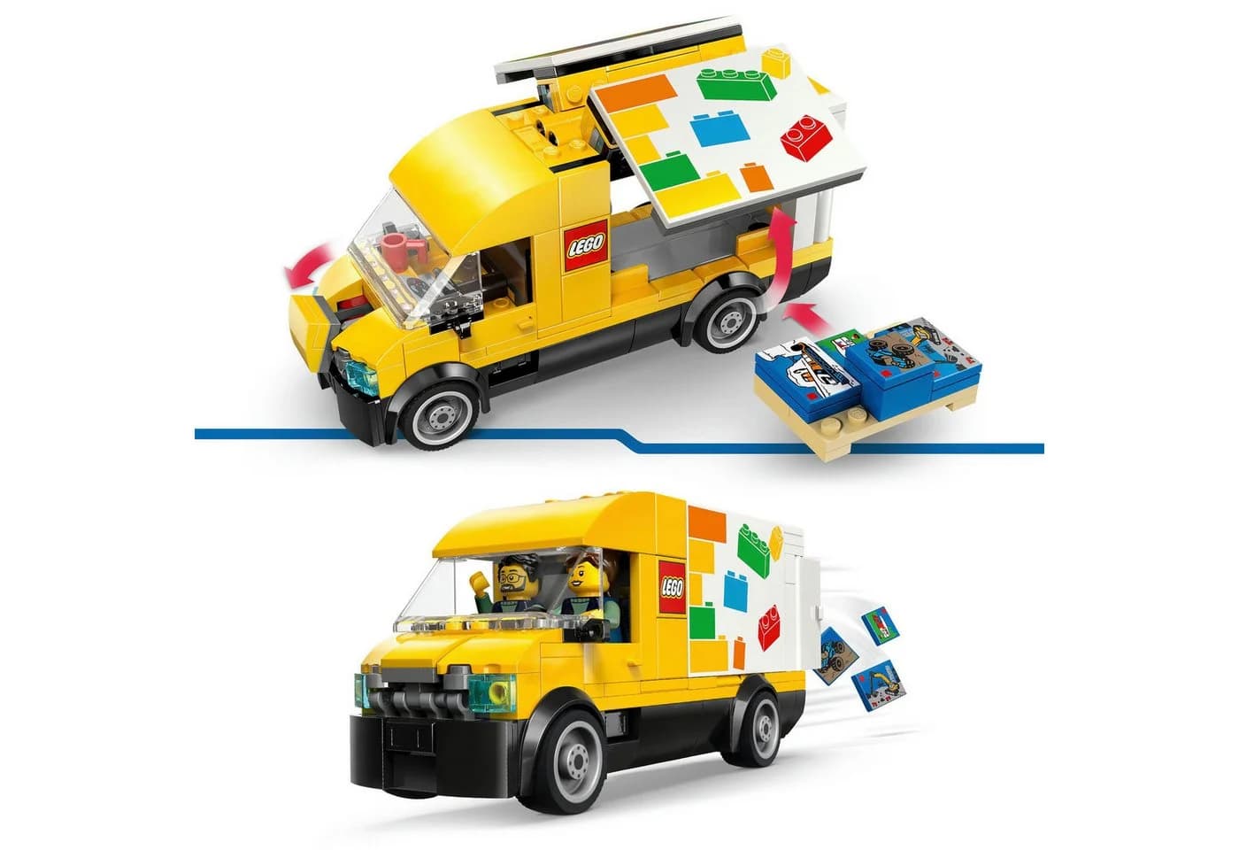 LEGO® City Lieferwagen 60500 276 Teile - Bild 4