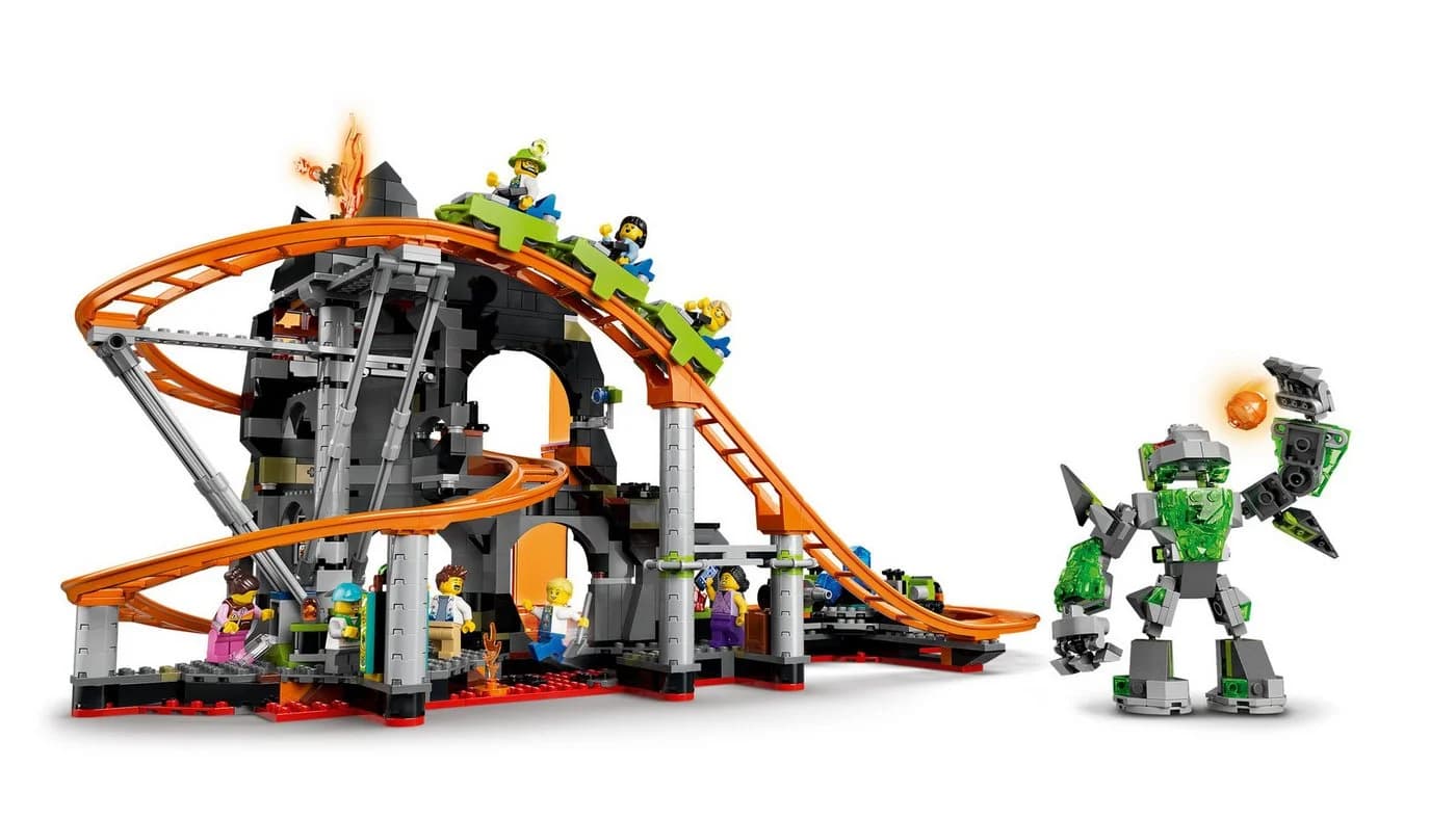 LEGO City 60501 Lava Land-Achterbahnpark Konstruktionsspielsteine Bunt - Bild 5