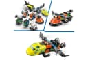 LEGO® City Kombinationsset Flugzeug, Wartungsfahrzeug, Luftkissenboot 60505 Bild 4