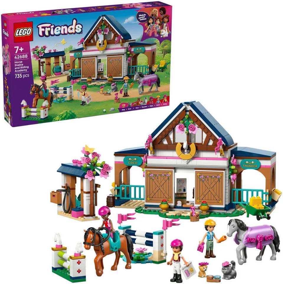 LEGO® Pferdestall und Reitschule (42688) 735 Teile - Bild 2