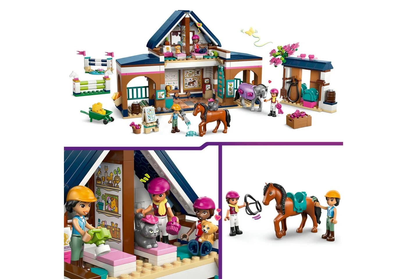 LEGO® Pferdestall und Reitschule (42688) 735 Teile - Bild 4