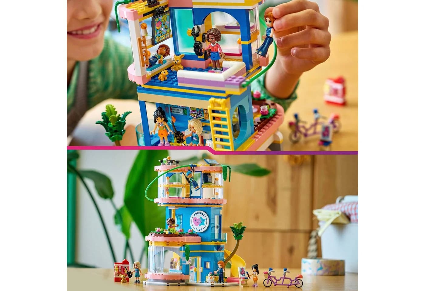 LEGO® Heartlake City Clubhaus der Freunde (42689) LEGO Friends Konstruktionsspielsteine 794 St. Made in Europe - Bild 3
