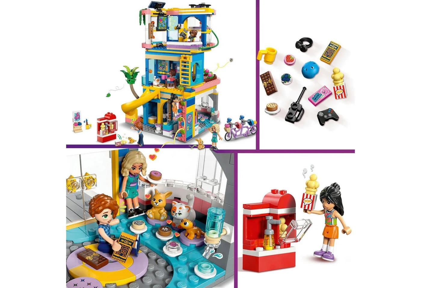 LEGO® Heartlake City Clubhaus der Freunde (42689) LEGO Friends Konstruktionsspielsteine 794 St. Made in Europe - Bild 5