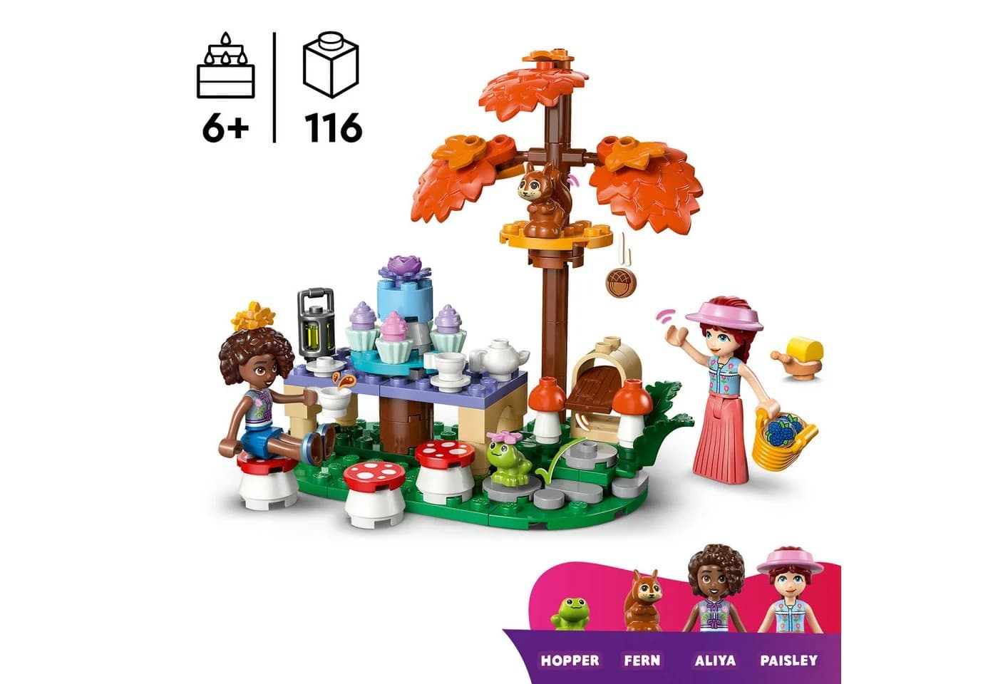 LEGO® Friends Teeparty im Wald (42690) Bunt 116 Teile - Bild 3