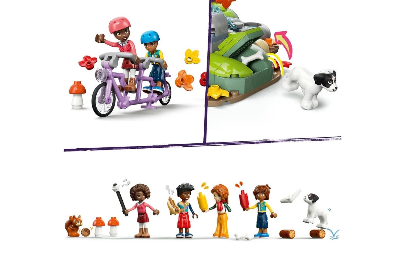 LEGO Friends Gemütliche Hütte im Herbstwald 42705 Bunt - Bild 5