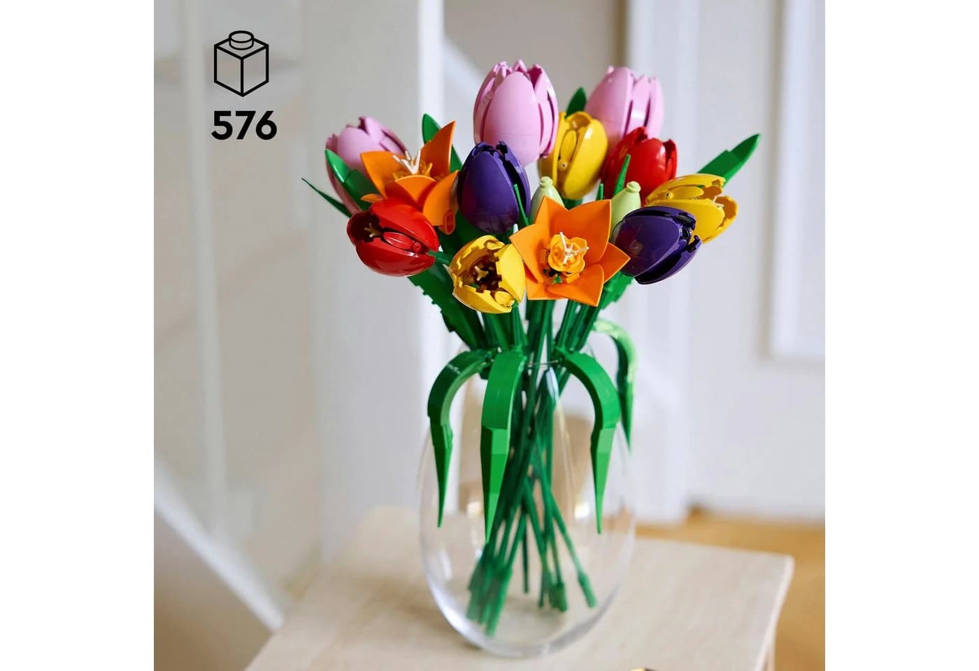 LEGO Tulpenstrauß 11501 Blumenstrauß 576 Teile - Bild 3