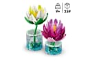 LEGO Botanicals Seerosen Bauset 259 Teile Weiß/Rosa Bild 3