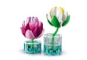 LEGO Botanicals Seerosen Bauset 259 Teile Weiß/Rosa Bild 4