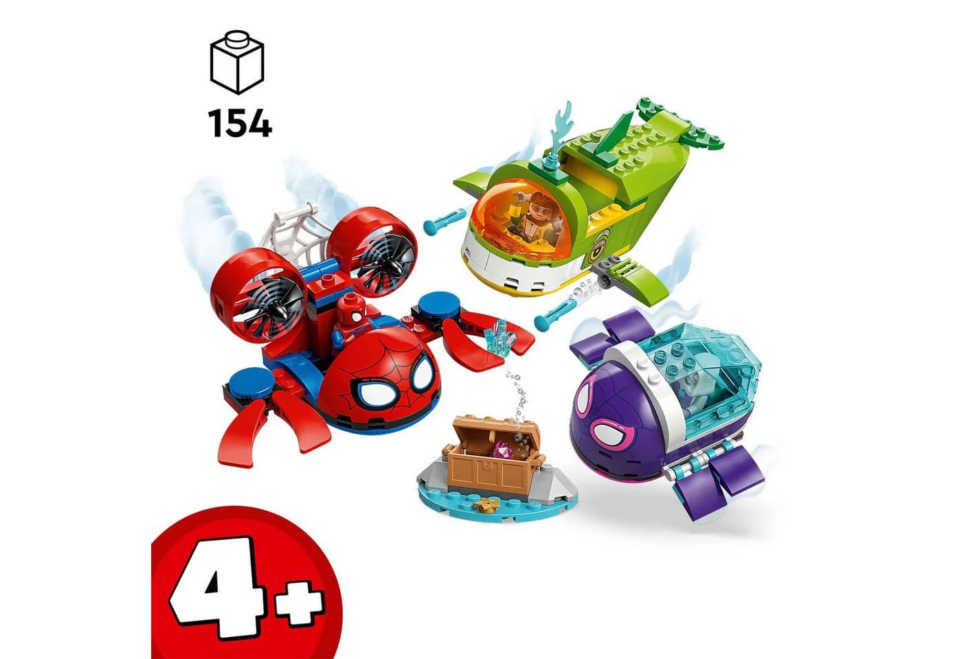 LEGO® Marvel Spidey: Unterwasserfahrzeuge (11207) 154 Teile - Bild 3
